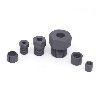 0.01mm CNCのチタニウムの部品の精密は機械部品のボルトをねじで締める